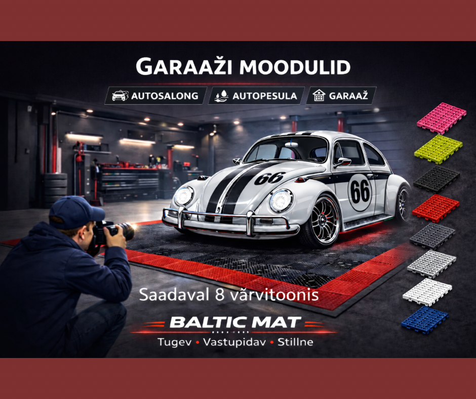 Garaaži moodulpõrand Plaza