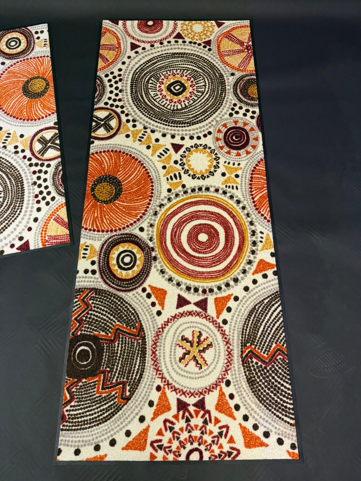 Ringid-mustris duo 75×190cm